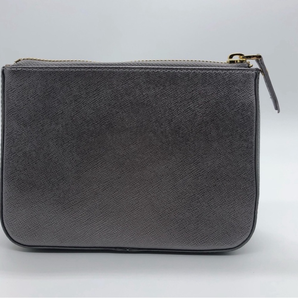 NEIMAN MARCUS GENUINE SILVE ROSE POUCH